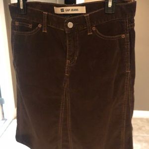 Gap Corduroy Skirt